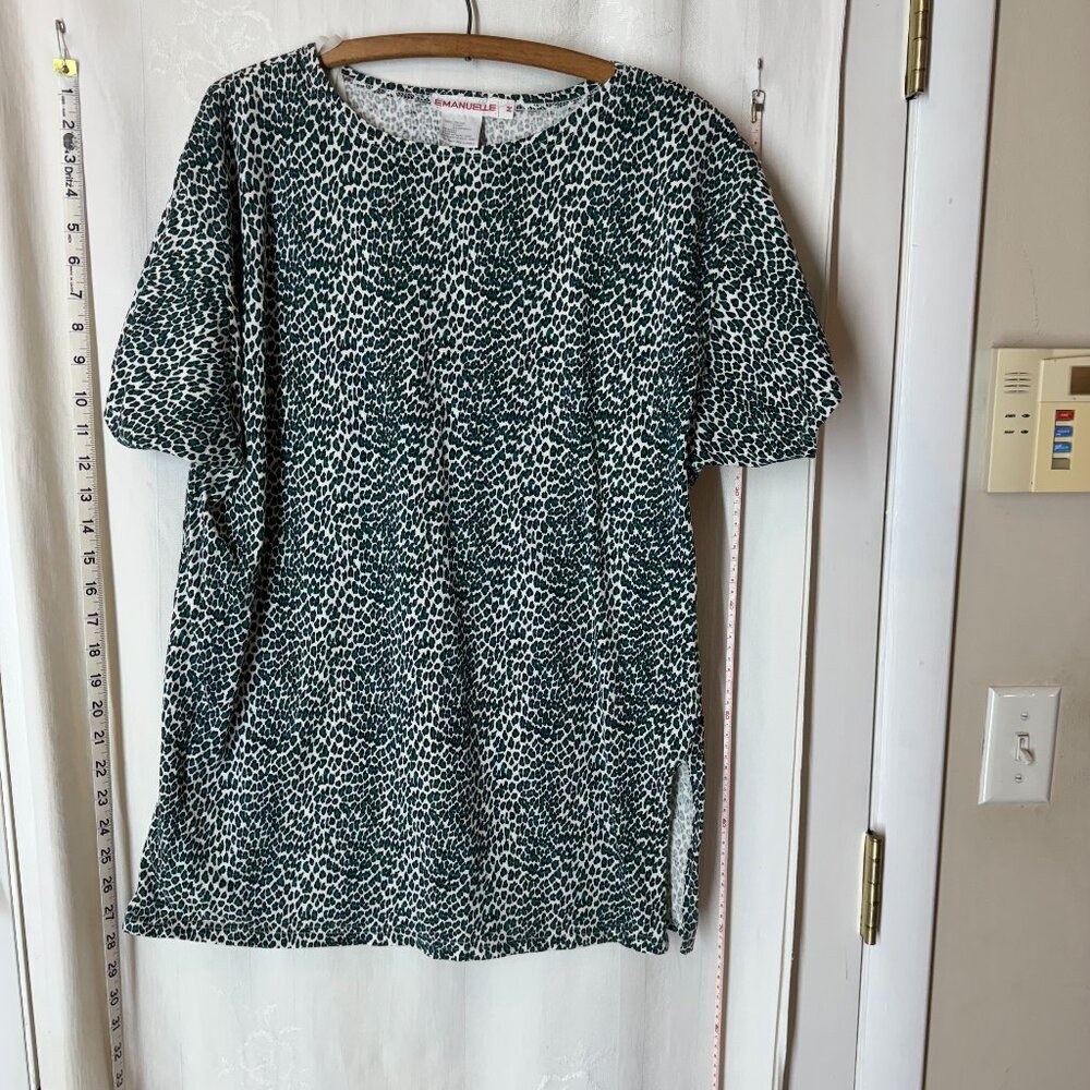 Vintage Women's Emanuelle Print Shirt